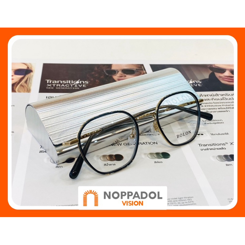กรอบแว่นแบรนด์ BOLON BJ6112 🧡🅱️ สั่งตัด กรองแสง สั้น-ยาว [นพดลการแว่น]🧡🙏🏻🇹🇭
