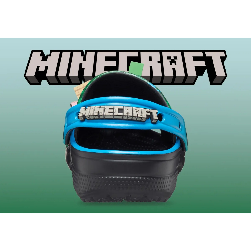 Crocs ครอคส์ รองเท้าแตะ รองเท้าแบบสวม ND UX Minecraft x Classic Clog 210829-90H (2890) - รูปที่ 4