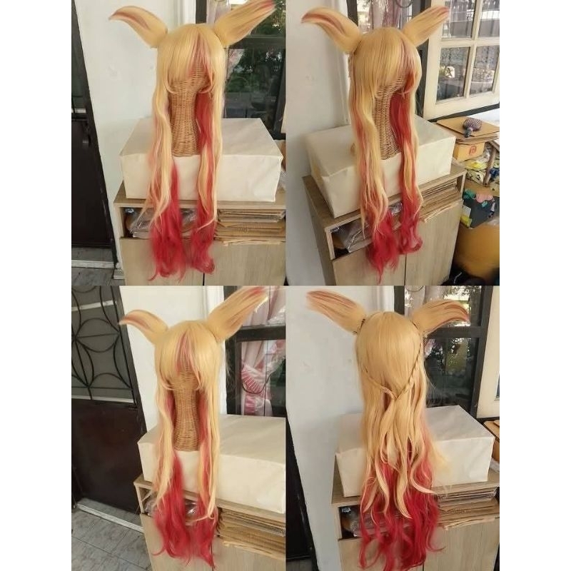 [มือสอง] วิกคอสเพลย์ วิก Ahri Star guardian