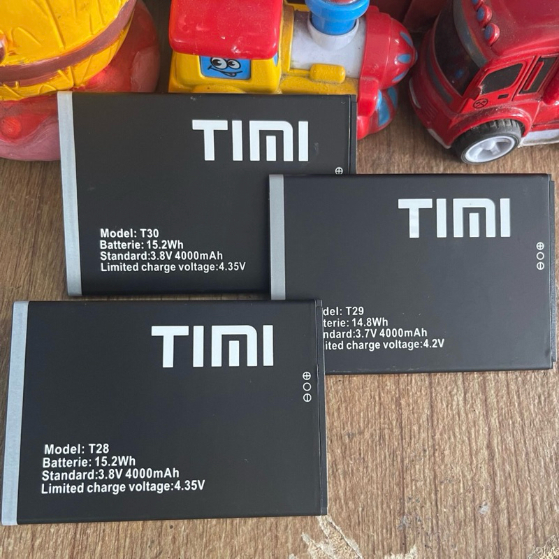 แบตเตอรี่ TIMI/MIUI T1/T2/T5/T9/T12/T8/T3/T22/T23/T29/T30/T11/T28/T25/T31