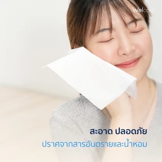 ล็อตใหม่‼️Welcare Premium Soft Facial Tissue ทิชชู่เช็ดหน้าเกรดพรีเมียม แพ็ค 1,560 แผ่น/หิ้ว นุ่มๆ
