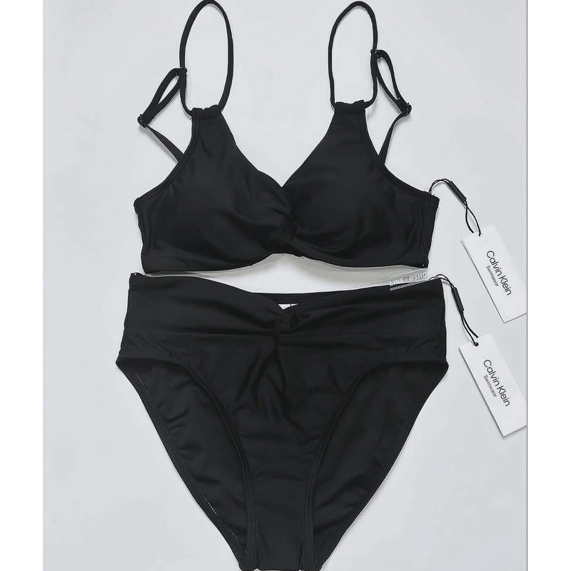 Calvin Klein swimwear bikini two pieces ชุดว่ายน้ำ ของแท้ 💯🇺🇸