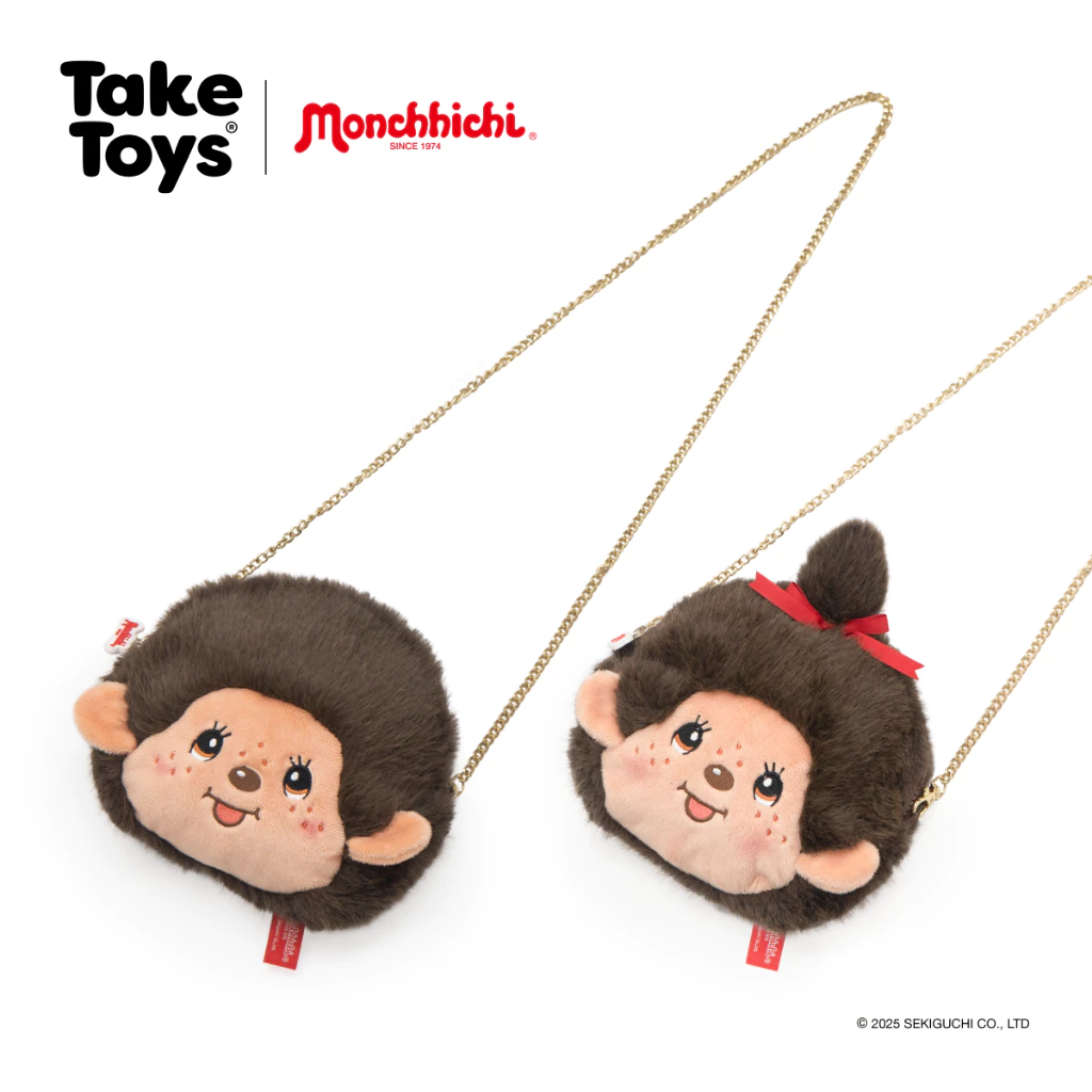 Monchhichi Crossbody Bag - กระเป๋าสะพายข้างมอนชิชิ