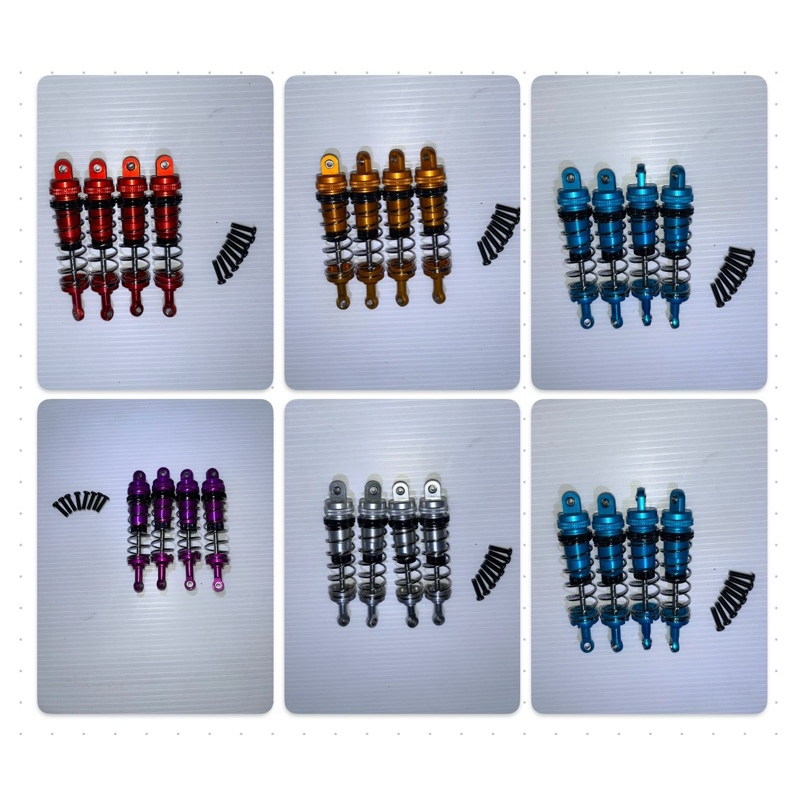 (สินค้าในไทยพร้อมส่ง) wltoys โช๊คอัพ สำหรับ wltoys 1:14 หรือ 1:12