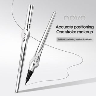 6453 (ใหม่/แท้) NOVO eyeliner อายไลเนอร์ ขนาด 0.1 มิล สีชัด เส้นคม ติดทน กันน้ำ กันเหงื่อ