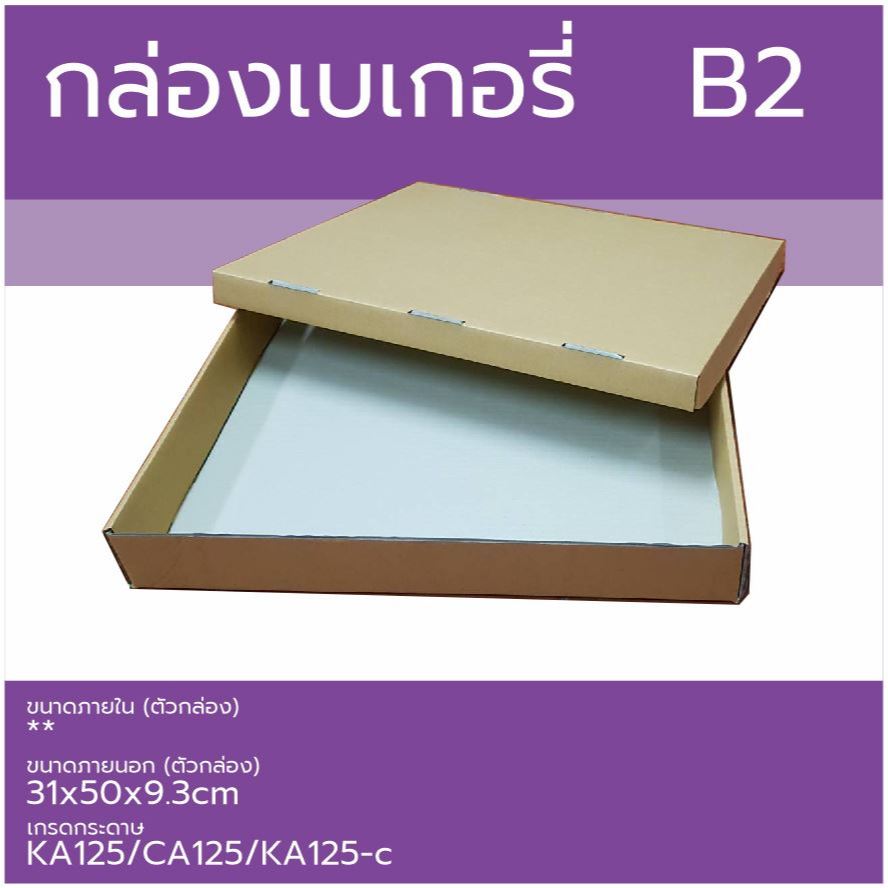 กล่องฝาครอบ ลังเบเกอรี่ มี 3ขนาด