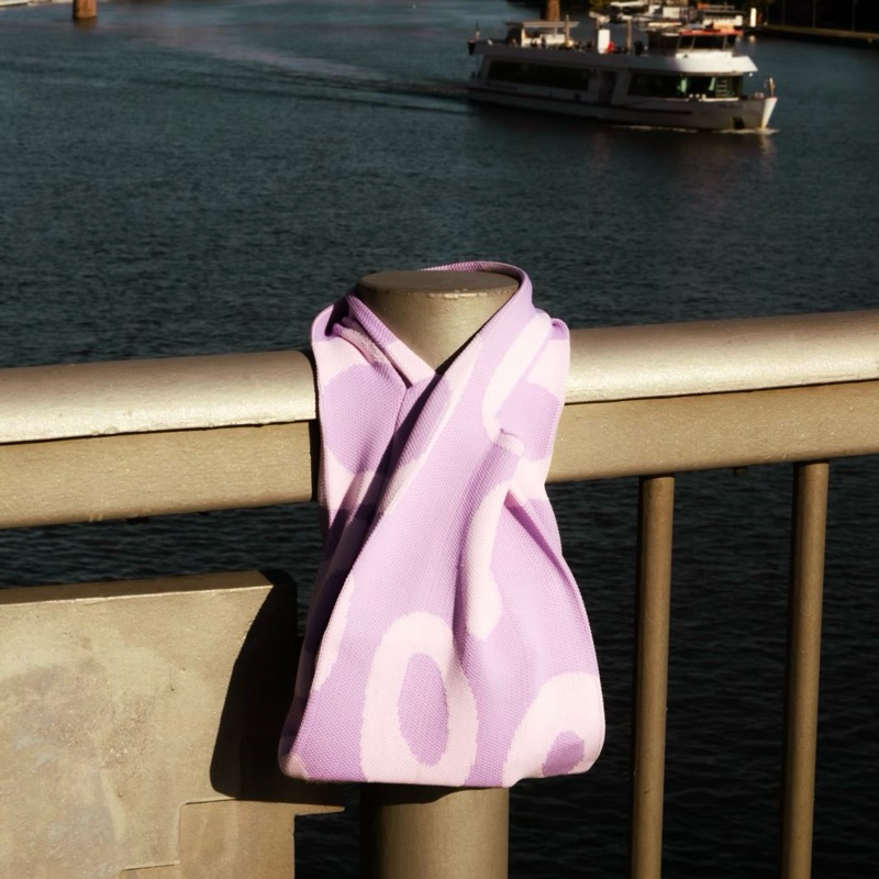 #4 BUFFOLLOW VACAY TOTE (สีม่วง)