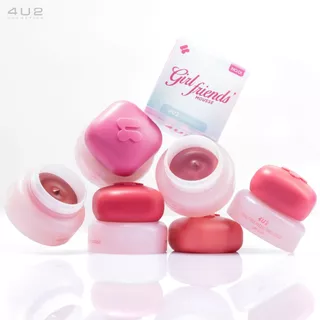 4U2 GIRLFRIENDS' MOUSSE LIP CUP - ลิปกระปุก ลิปมูส ลิปติดทน ลิปสติก lipstick 4U2 ลิปบลั