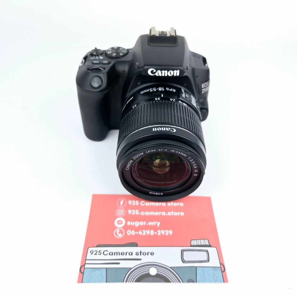 CANON EOS 250D + 18-55