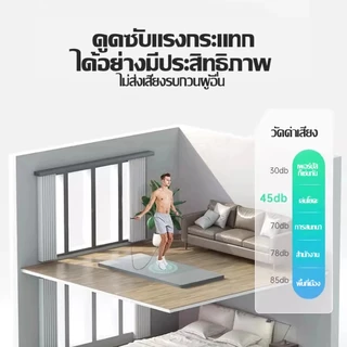[ฟรีกระเป๋าโยคะ] เสื่อโยคะหนา 8-20 . Yoga mat กันลื่น ลดเสียงรบกวน แผ่นรองโยคะ NBR มีหลายสีให้เ