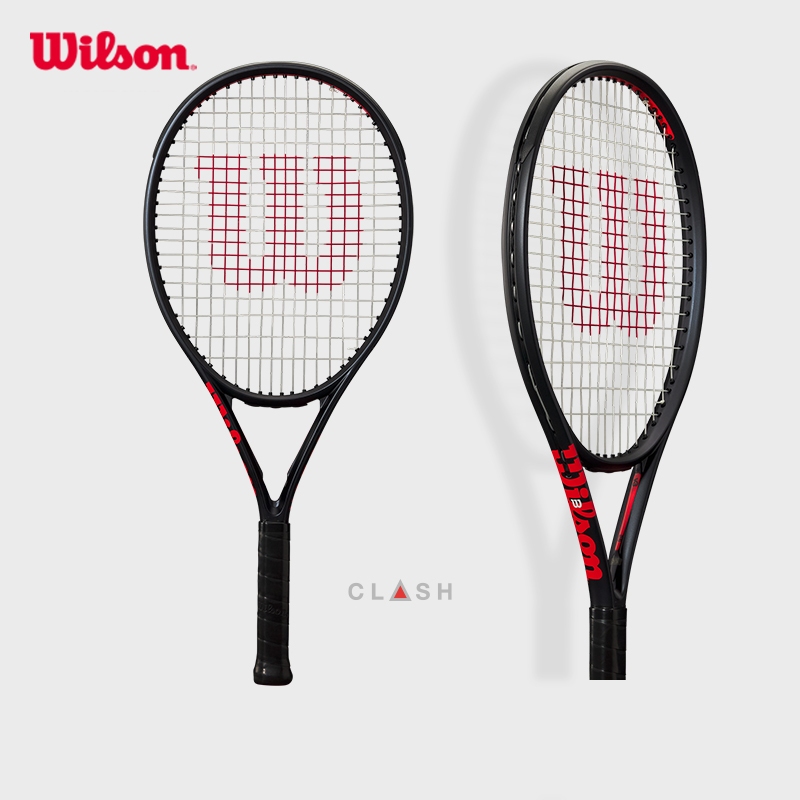 [เด็ก 9-10 ปี] WILSON Junior Clash 25 v3  ไม้เทนนิส Pre-strung (ไม้ขึ้นเอ็นแล้ว) WR173310U Official