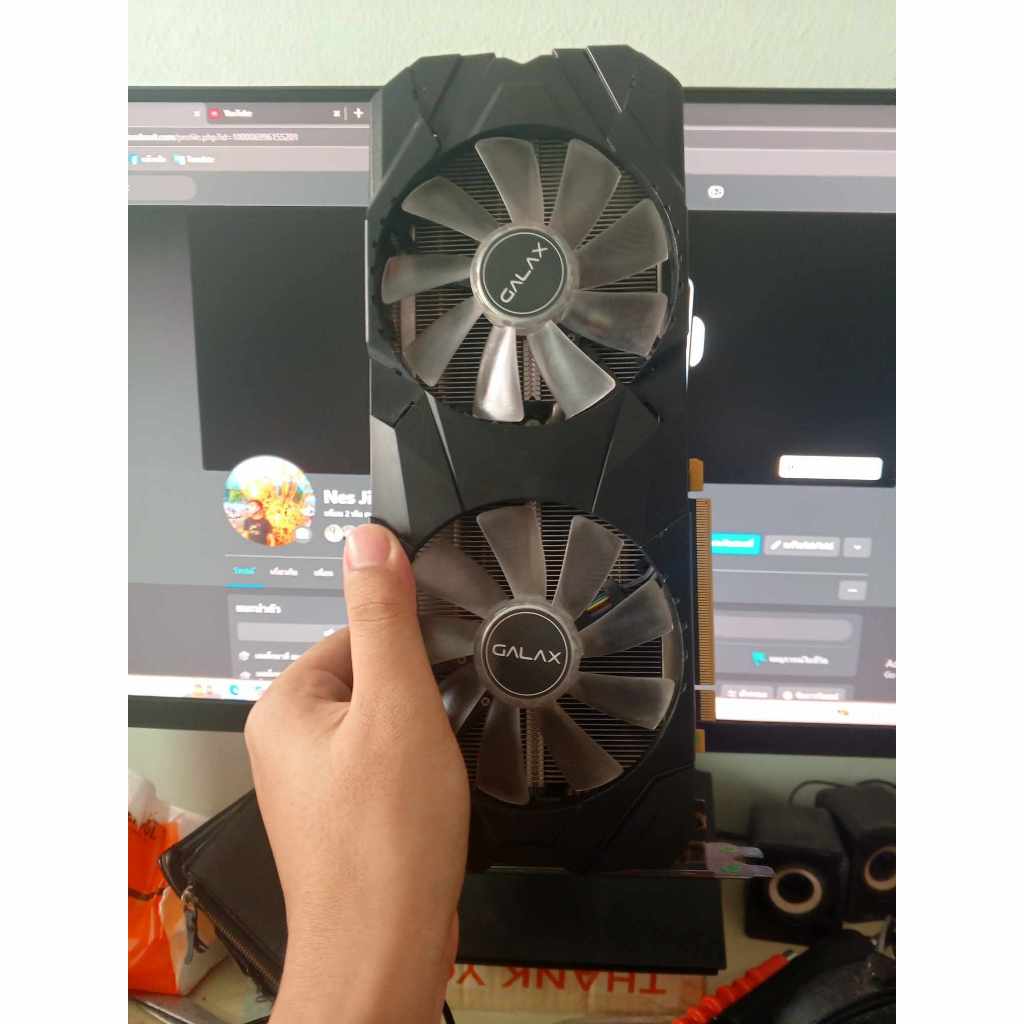 การ์ดจอ RTX2060 SUPER 8G GALAX (ต่อไฟ 14 พิน)