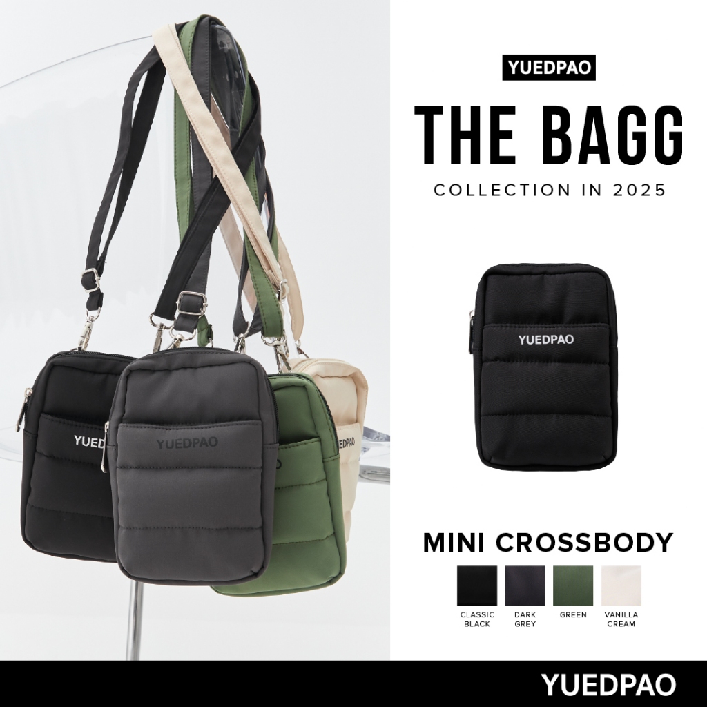 Yuedpao Mini Crossbody Bag กระเป๋าอเนกประสงค์ กระเป๋าสะพายข้างแฟชั่น