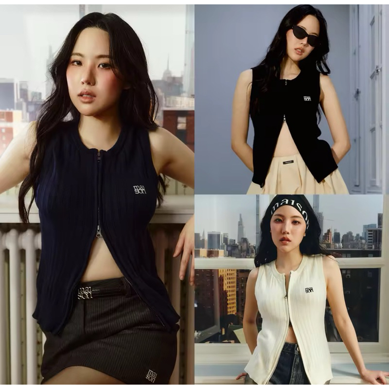 New💓 maison KEEPS | Ruka Knitted Tops รับประกันของแท้จาก shop 💯%