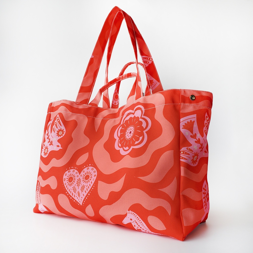 Lilly-X  กระเป๋าผ้าแคนวาสรุ่น  Lilly ใหม่ 2025