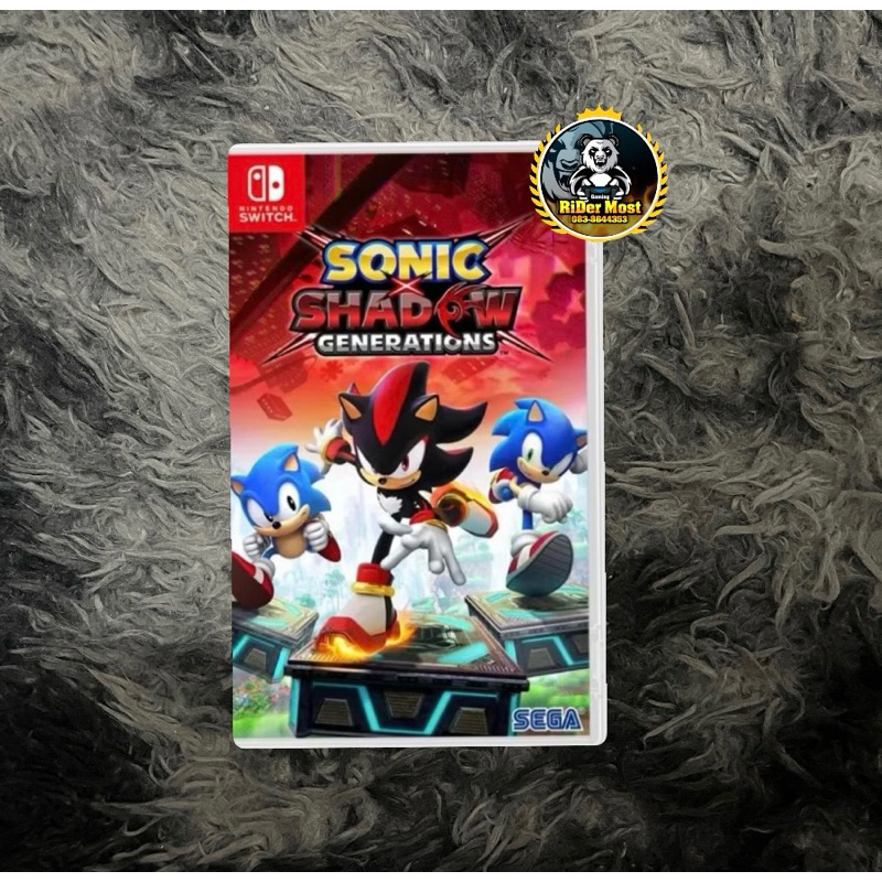 [Nintendo switch]Sonic X Shadow Generations [TH] มือ 2 พร้อมส่ง!!!