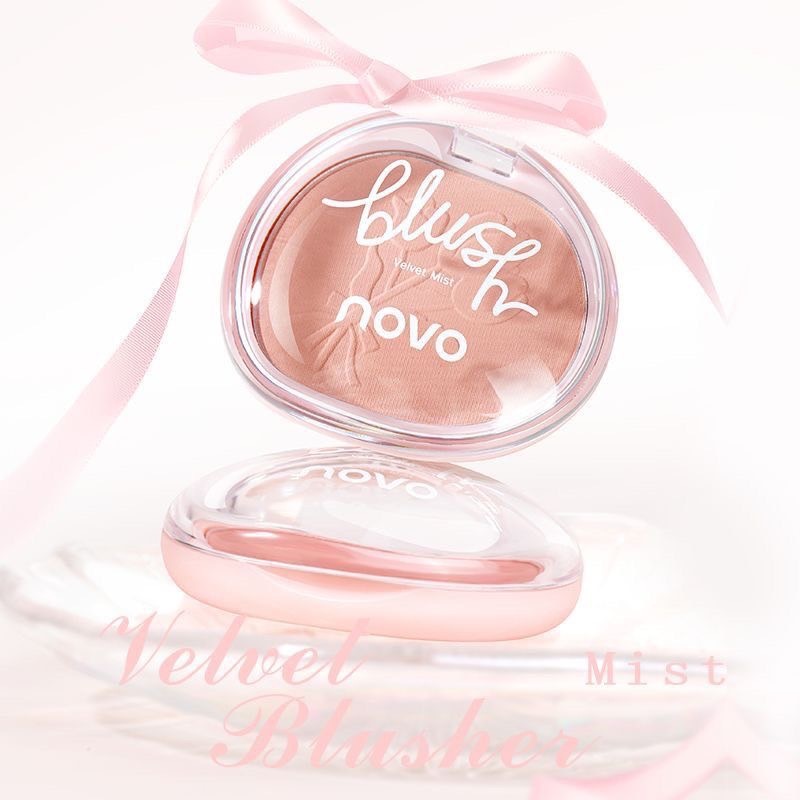 Novo Velvet Mist Blush [No.6499] บลัชออนเนื้อฝุ่น ปัดแก้มสีสวย ติดทน เนื้อเนียน พร้อมส่งจากไทย