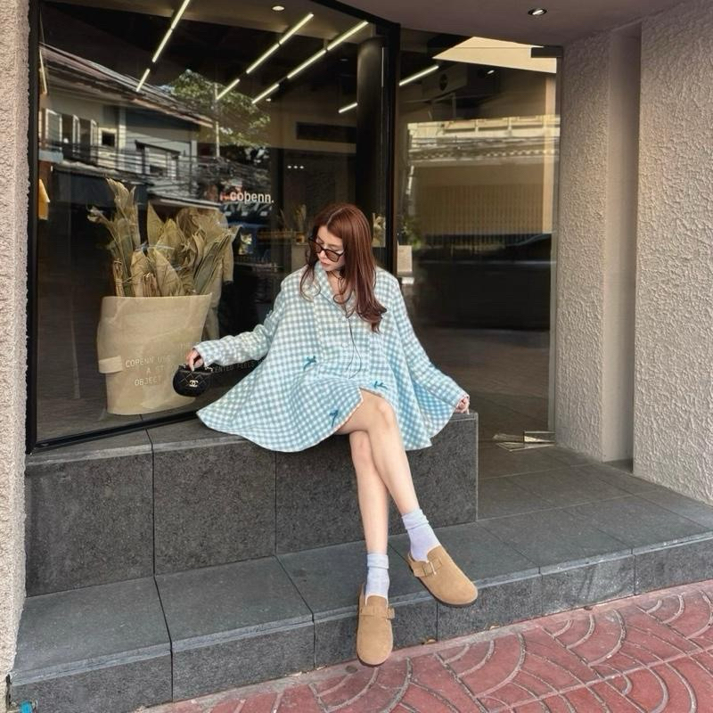 📢โค้ดลด100.-ในไลฟ์/วิดีโอ Cocoshoes’รุ่น“K92” รองเท้าเบอร์เคนเปิดส้น ดีเทลงานเข็มขัดคาด สวยชิค พื้นนิ่ม(เท้าอวบบวกไซส์)