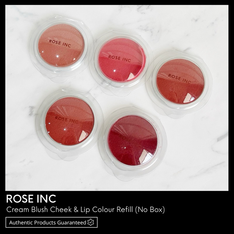 ROSE INC Blush Divine Radiant Lip & Cheek Color (Refill) บลัชรีฟิวไม่มีกล่อง พร้อมส่ง & เเท้