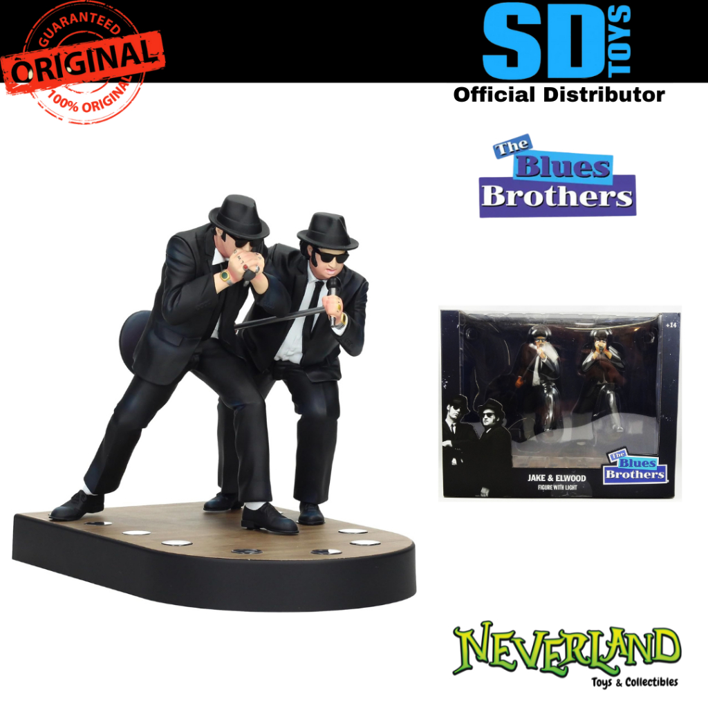 (SD Toys) The Blues Brothers Jake and Elwood Singing Figure Set