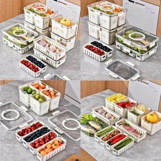 กล่องเก็บของในตู้เย็น ภาชนะเก็บอาหาร ภาชนะเก็บผลไม้ในตู้เย็น…