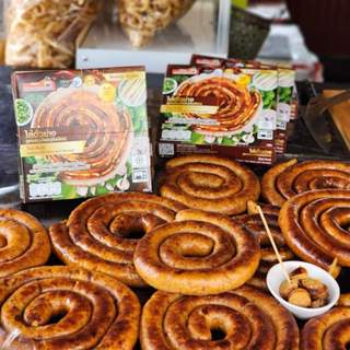 🌿ไส้อั่วสมุนไพรมันน้อย  ไส้แน่นครบเครื่องสมุนไพร เนื้อเนียนน…