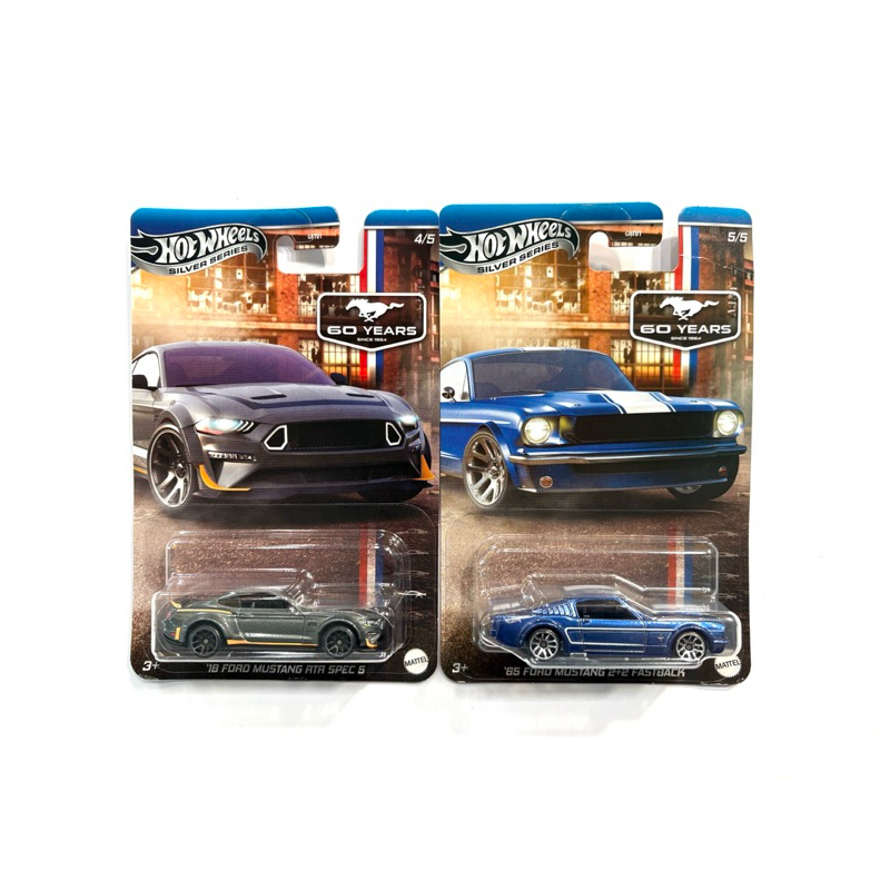 Hot Wheels | ‘65 FORD MUSTANG 2+2 FASTBACK | ‘18 FORD MUSTANG RTR SPEC 5 |‼️แพคยับ‼️| 📦สินค้ามีพร้อมส่ง