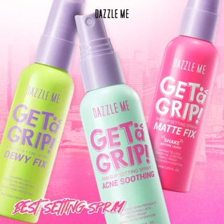 DAZZLE ME Get a Grip Makeup Setting Spray 60ml แดซเซิลมี สเปรย์ล็อคเมคอัพ ควบคุมความมัน ติดทนนาน