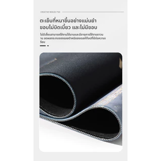 ขนาดใหญ่ แผ่นรองเม้าส์ 80x30cm หนา3mm แผ่นรอง สำ าหรับเล่นเกมคอมพิวเตอร์ gaming mouse pad