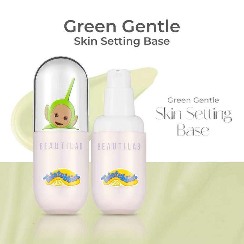 เบสเขียวกลบรอยแดง Teletubbies Collection BEAUTILAB GREEN GENTLE SKIN SETTING BASE