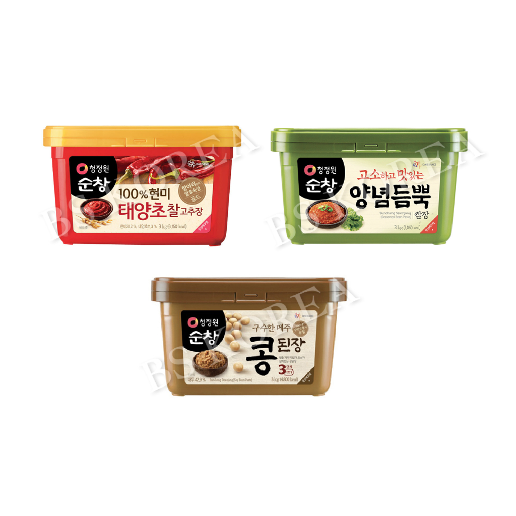 [ของแท้] 순창장류모음 Chungjungone Korean Sauce (ซอสเกาหลี) 3kg