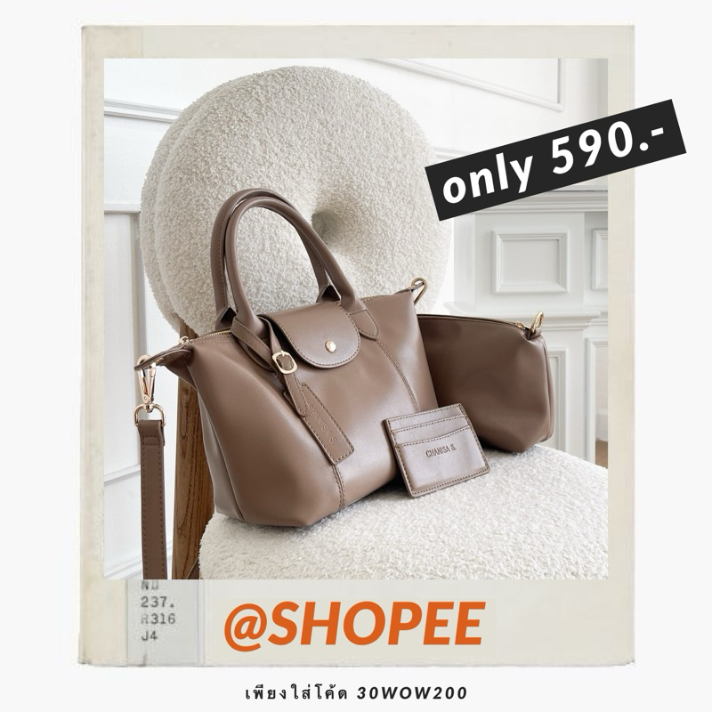 3.3🔥ใส่โค้ด 30wow200 ลดเหลือ 590.-📍Easy size XS #ใส่โค้ดในช่อง “โค้ดส่วนลดของ Shopee”