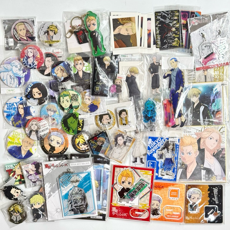 (แท้🇯🇵พร้อมส่ง) Tokyo Revengers โตเกียวรีเวนเจอร์ส เคน ไมค์กี้ มิทสึยะ มัทสึโนะ เคย์ คิซากิ เข็มกลัด พวงกุญแจ สแตนดี้
