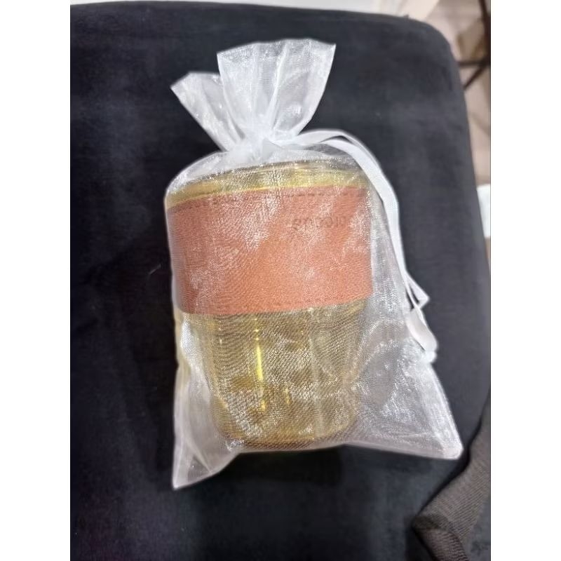 พร้อมส่ง ถุงชำร่วยใส่ขวด ใส่แก้ว ทรงสูง 15*23 15x23 ซม ถุงผ้าแก้ว พร้อมส่ง