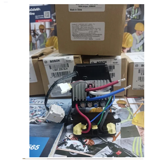 Bosch ชุดสวิตซ์ควบคุมเครื่องเจียร์ไร้สาย 18 V รุ่น GWX180-LI X-Lock GWS180-LI (Brushless) 1600A01NC3