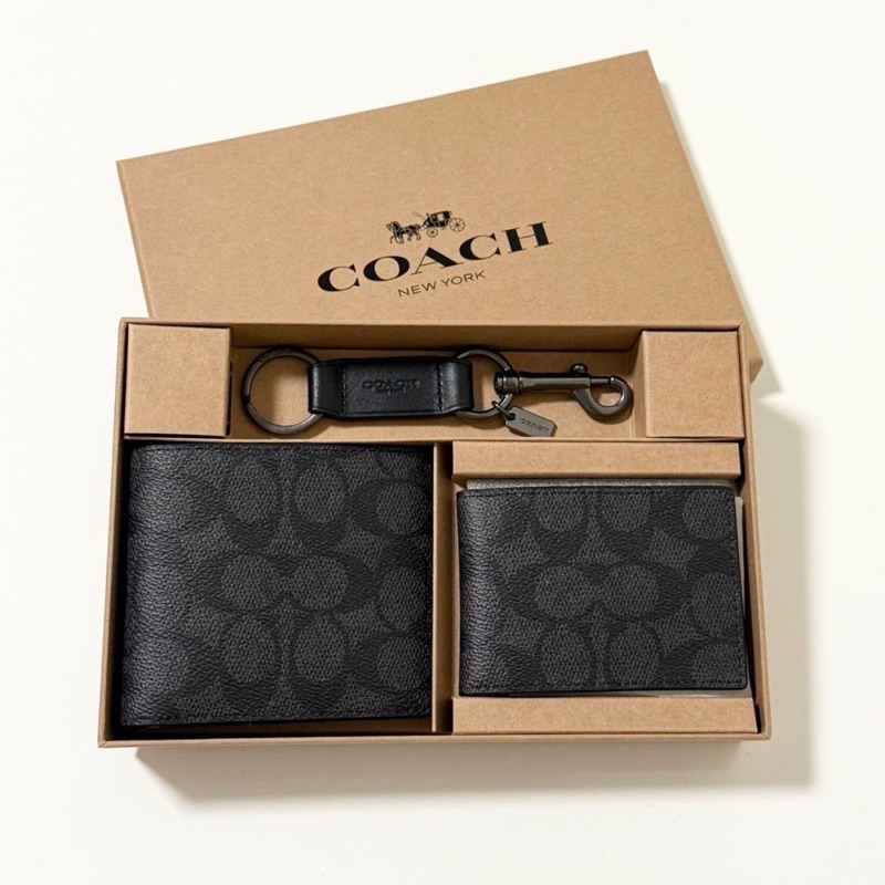 ✴️แท้ 💯% BOXED COMPACT ID WALLET GIFT SET F37885/F37944/F41346