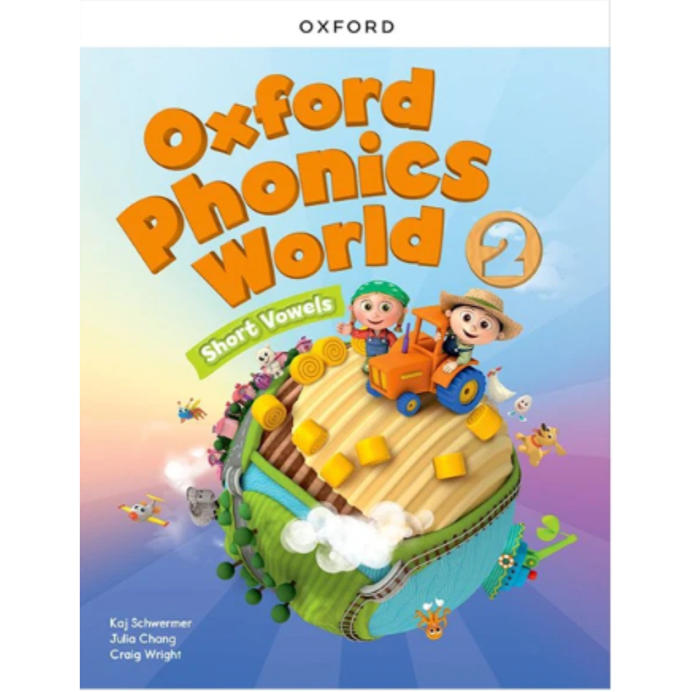 DKTODAY หนังสือแบบเรียน OXFORD PHONICS WORLD 2:SB WITH E READER PACK (2024)