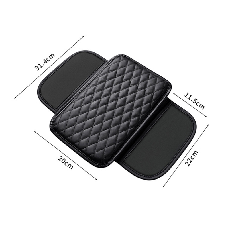 TOYOTA Yaris Corolla Altis CAMRY Fortuner Veloz Innova Zenix Hilux แผ่นรองแขนสำหรับรถยนต์ทำจากหนัง PU แบบบาง - รูปที่ 5