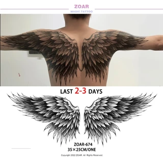 COD🔥 ⚡ส่งจากไทย⚡แทททู ZOAR🚛L24 Magic tattooสติ๊กเกอร์รอยสักแบบสีสัน กันน้ำ ยันต์ห้าแถว รอยสัก ลายสัก