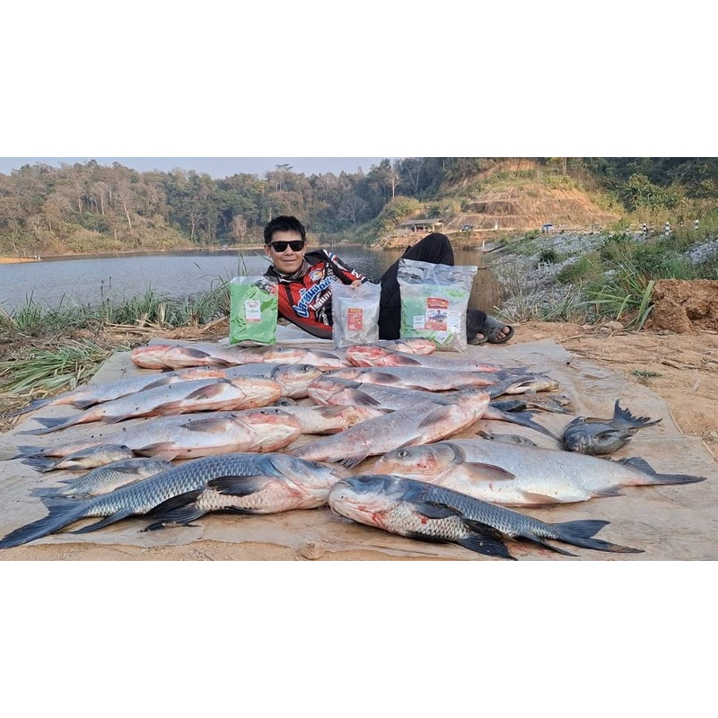 ชุดเหยื่อตกปลา(ปลายิ้ม)พร้อมตก เหยื่อตกปลาชุดรวมเหยื่อ2กิโลกรัม 5กิโลกรัม มีให้เลือก 2 แบบ 1.ชุดตกยี่สก2.ชุดตกปลารวม - รูปที่ 2