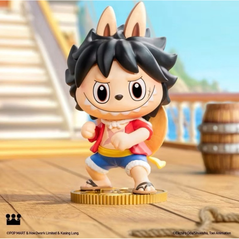 Pop Mart THE MONSTERS LABUBU × One Piece