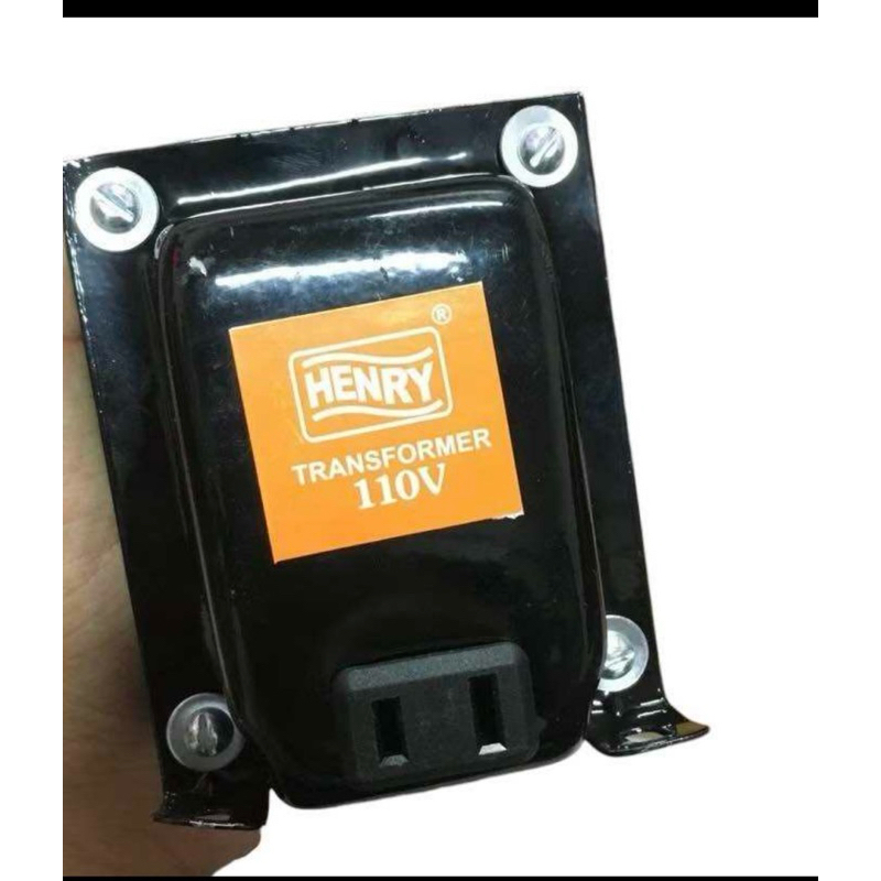 หม้อแปลงไฟHENRYใช้กับเครื่องญี่ปุ่น100v/ 110V/120/100W ใช้ด้วยกันได้ เครื่องใช้ไฟฟ้าต่างๆจากต่างประเทศ