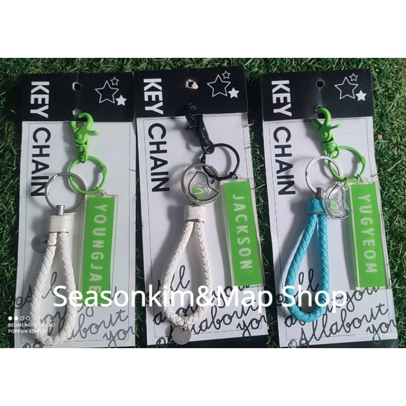 พร้อมส่งGOT7 ที่ห้อยกระบง,ห้อยกระเป๋า พวงกุญแจ