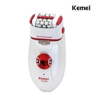 KM-2668 2in1 เครื่องกำจัดขน เครื่องถอนขน ใช้ได้ทั้ง แขย ขา รักแร้ เครื่องโกนขน