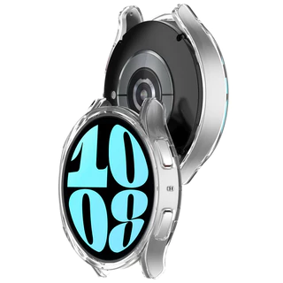 เคส Samsung Galaxy Watch 7 + เคสฟิล์มกระจกในตัวสำหรับ Samsung Galaxy Watch 6 5 40mm 44mm เคสกระจกนิรภัย