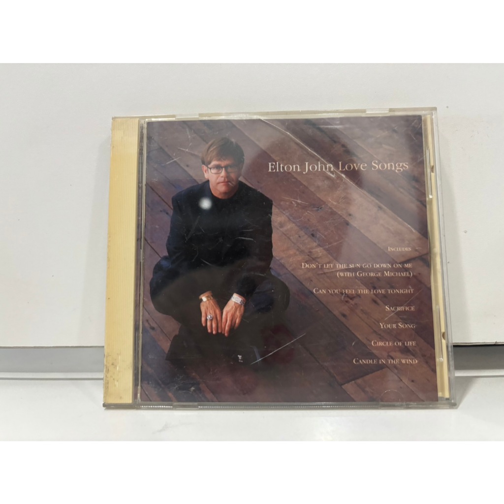 1 CD MUSIC  ซีดีเพลงสากล      Elton John  LOVE SONGS     (B10K98)