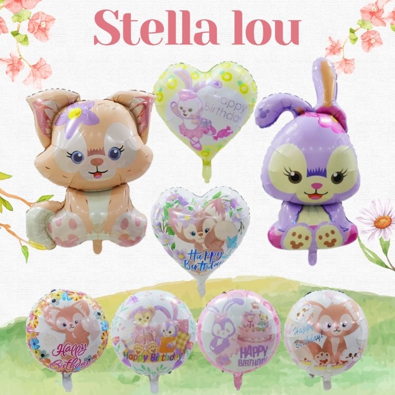 🐰 ลูกโป่งฟอยล์ Stella Lou & Friends