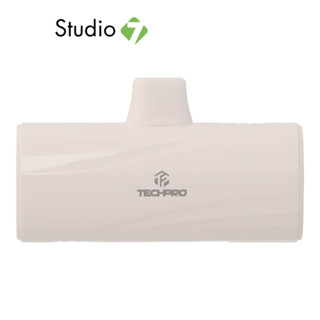 พาวเวอร์แบงค์ TECHPRO 5000 mAh Type-C PD (TP-PB5C) White by …