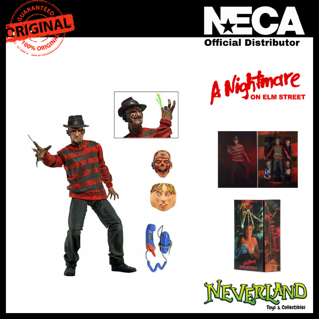 (NECA) Nightmare on Elm Street - 7" Action Figure - Ultimate Freddy