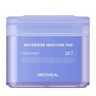 MEDIHEAL - Watermide Moisture Pad (100PCS) เมดิฮีล วอเตอร์ไมด์ มอยส์เจอร์ แพด 100ชิ้น/150มล.